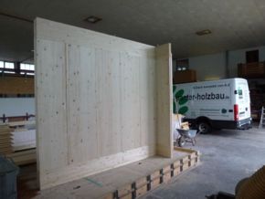 Stück für Stück zum Holzhaus